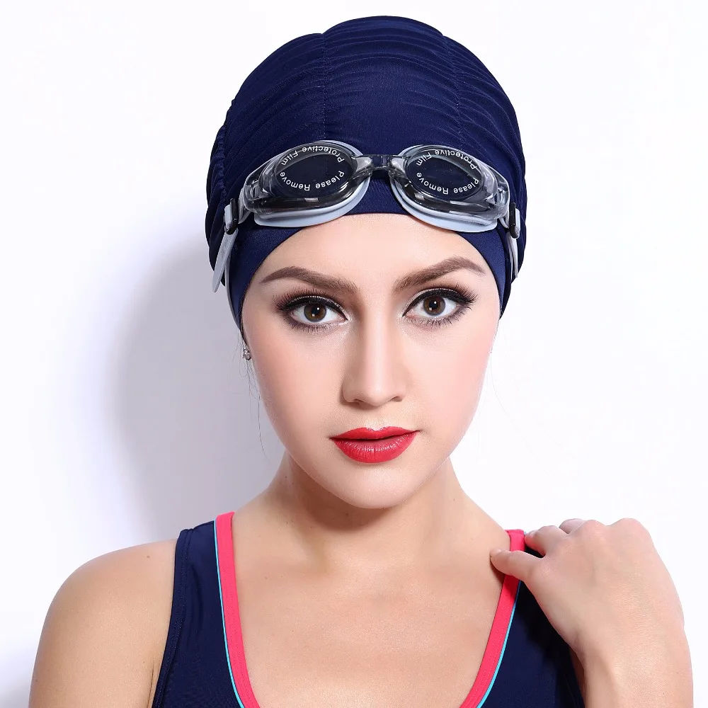 2016 New Arrival Candy Color Fold Swimming Cap High Quality And High