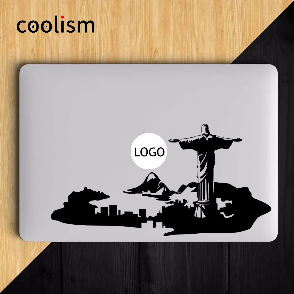 Rio de Janeiro Corcovad Laptop Sticker for Apple MacBook Air Decal 13 Pro Retina 11 12 15 17 inch Mac Surface Book Skin Sticker