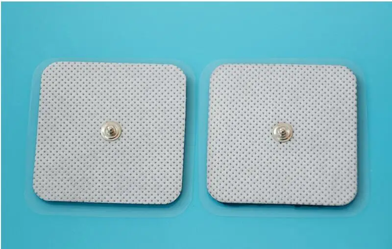 1000pcsDHL SQUARE 5*5cm TENS non woven Self Adhesive replacement