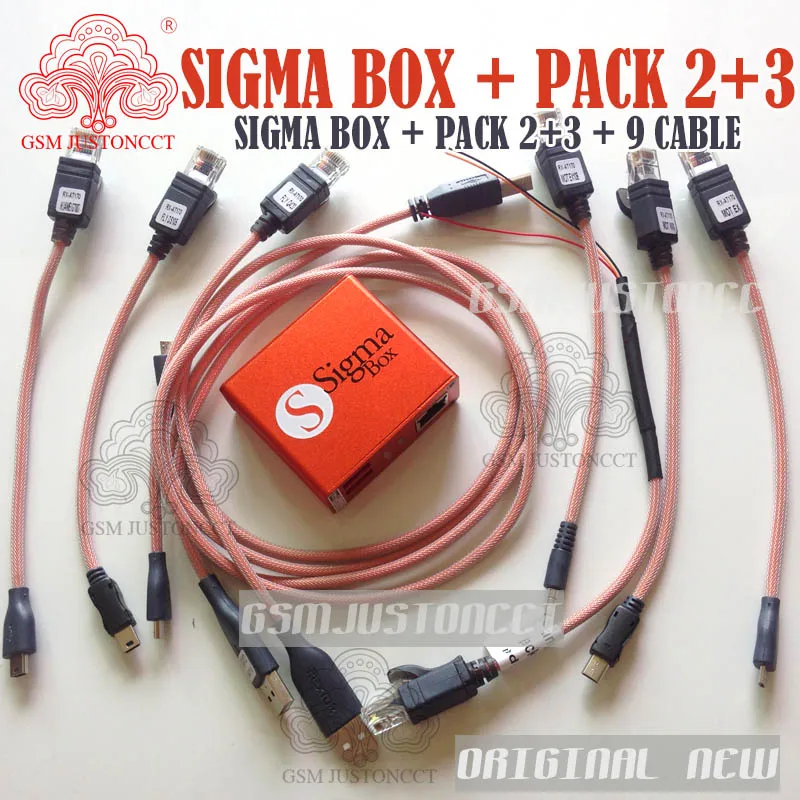 018 новейший Sigma Box SIGMA BOX с кабельным набором + Pack 2 3 действия для MTK based Motorola Alcatel Huawei