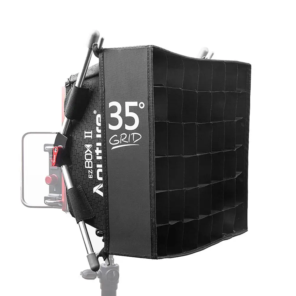 

Aputure Soft Light Diffuser Collapsible Softbox + 35 Degree Grid Kit Easy Box+ II for HR672 AL-528 LED Light Panel Accessories