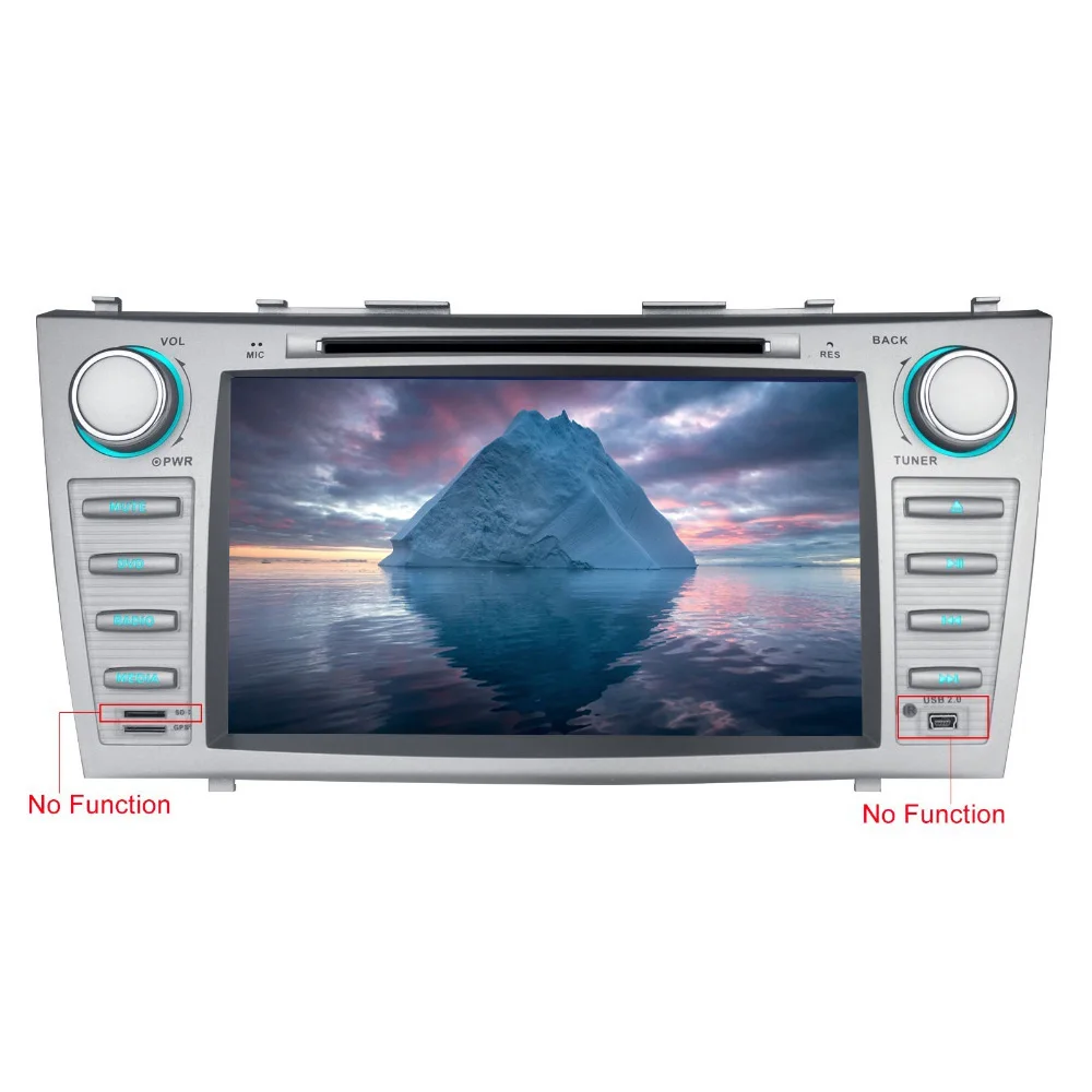 Головное устройство для Toyota Camry 2007 2011 Android 8 1 Восьмиядерный процессор PX5 дюймов 2 Din