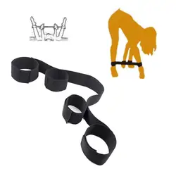 БДСМ бондаж для взрослых игр эротические наручники и манжеты на щиколотки ручной бандаж для ног раб наручники SM игры продукты секс-игрушки