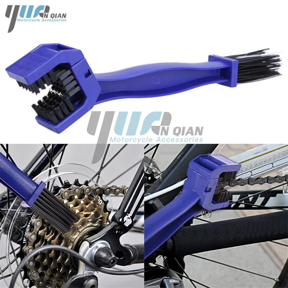 New Cycling Motorcycle Bicycle Chain Clean Brush Gear Grunge Brush Cleaner Outdoor Cleaner Scrubber Tool Bike Accessories Parts