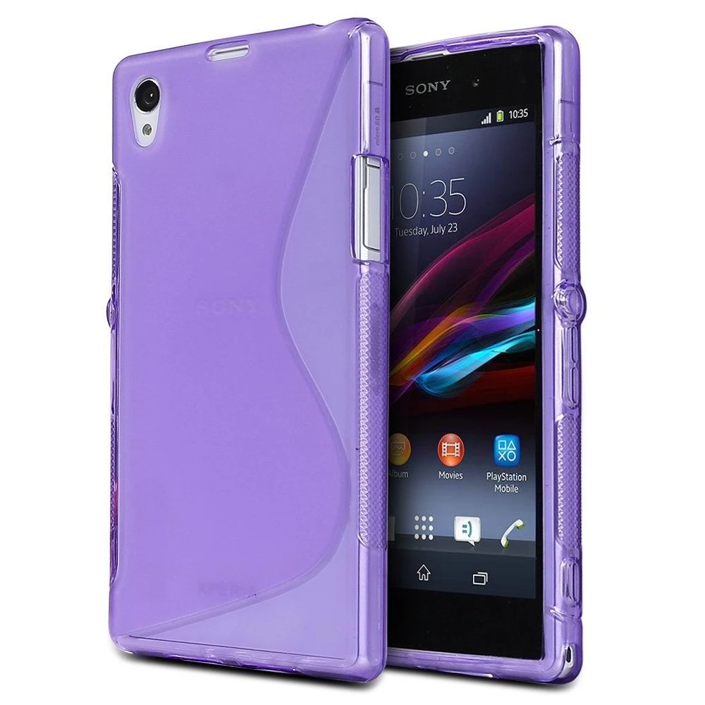 Funda de silicona Sony Xperia Z1 Z3 Z5 cubierta TPU mate suave funda protectora en Sony Z3 Z5 funda teléfono compacta|glass for|protective caseglass for sony z5 - AliExpress