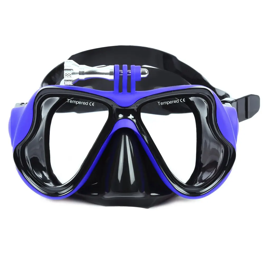 Professional Scuba diving Mask goggle Tempered Glass Lens swimming mask