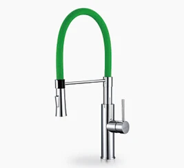 Цветной кухонный кран torneira cozinha, белый кран, кран для воды, кран для кухни, кран для смесителя - Цвет: Зеленый