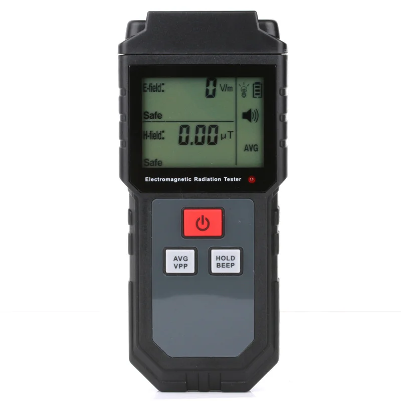 

Digital Electromagnetic Radiation Detector Sensor LCD Indicator Data Lock EMF Meter Electric Magnetic Field Frequency Tester