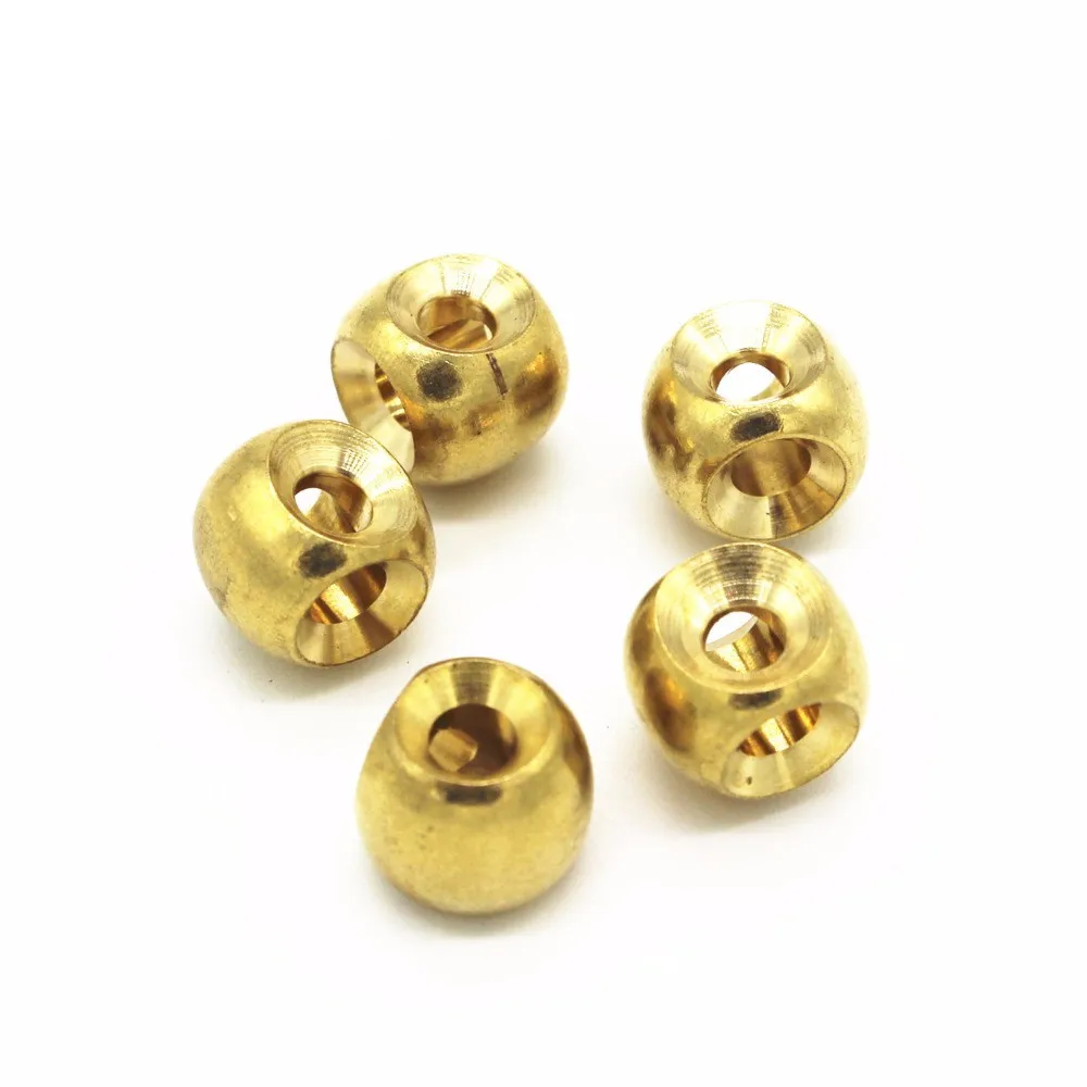 JXMYLAI 10 PCS Jewelry Accessories 10mm 12mm 15mm Metal Raw Brass
