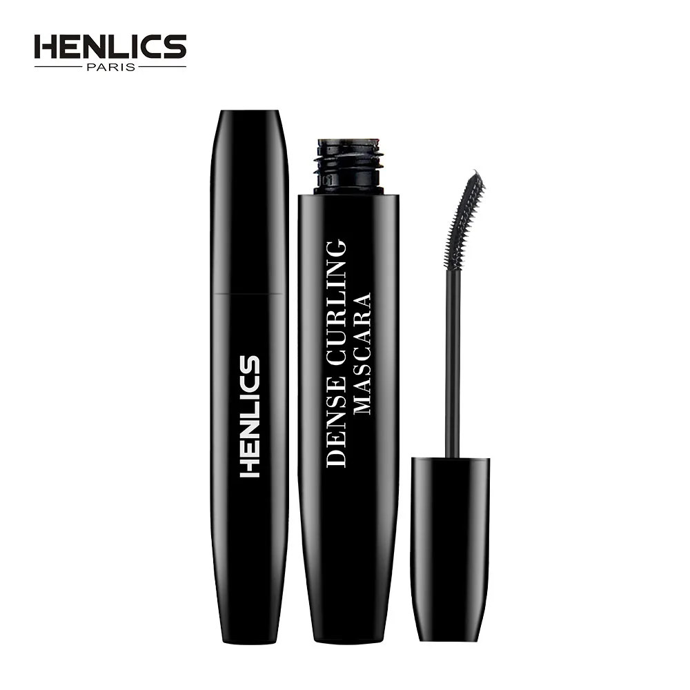 

France Henlics Long Lasting Black Waterproof Curling Mascara Volume Eyelash Extension Makeup Cosmetic Mascara