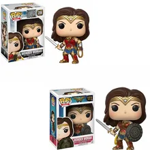 POP DC Justice League Wonder Woman коллекция подвижная фигурка-модель игрушки для детей подарок на день рождения