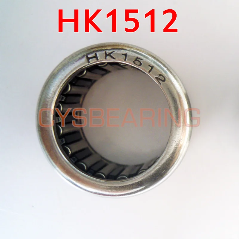14mm ID Open End 12mm Width Koyo HK1412 Needle Roller Bearing Steel Cage Metric Caged Drawn Cup 20mm OD Outer Ring and Roller