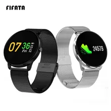 FIFATA CF007H ips светодиодный цветной экран умный Браслет сердечного ритма умный Браслет для измерения артериального давления Часы Браслет фитнес-трекер