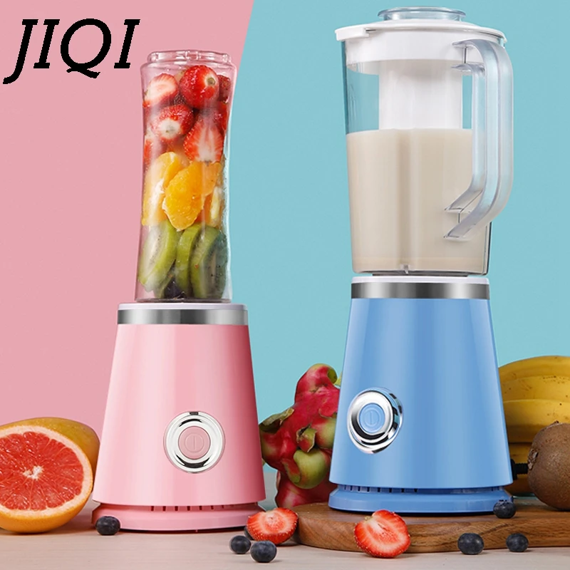 

JIQI Electric Juicer Blender Fruit Milkshake Smoothies Mixer Juice Extractor Bottle Soya-bean Maker Soybean Baby Food Processor