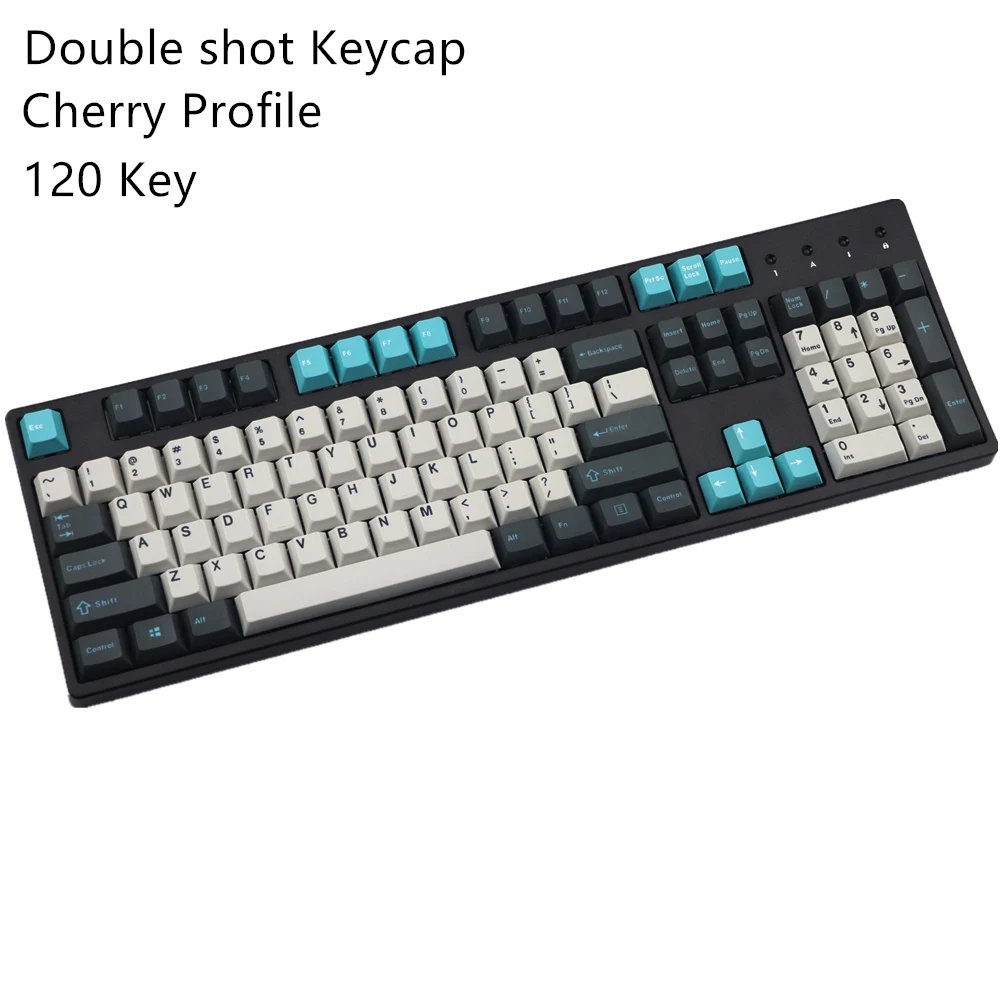 Double shot 104 ключ ANSI раскладка PBT Вишневый профиль Keycap для механической игровой клавиатуры Cherry 3000& 3800 MX переключатели Keycaps