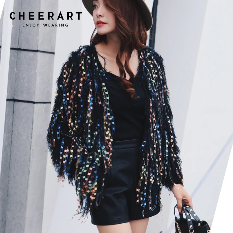 sequin cardigan sweater
