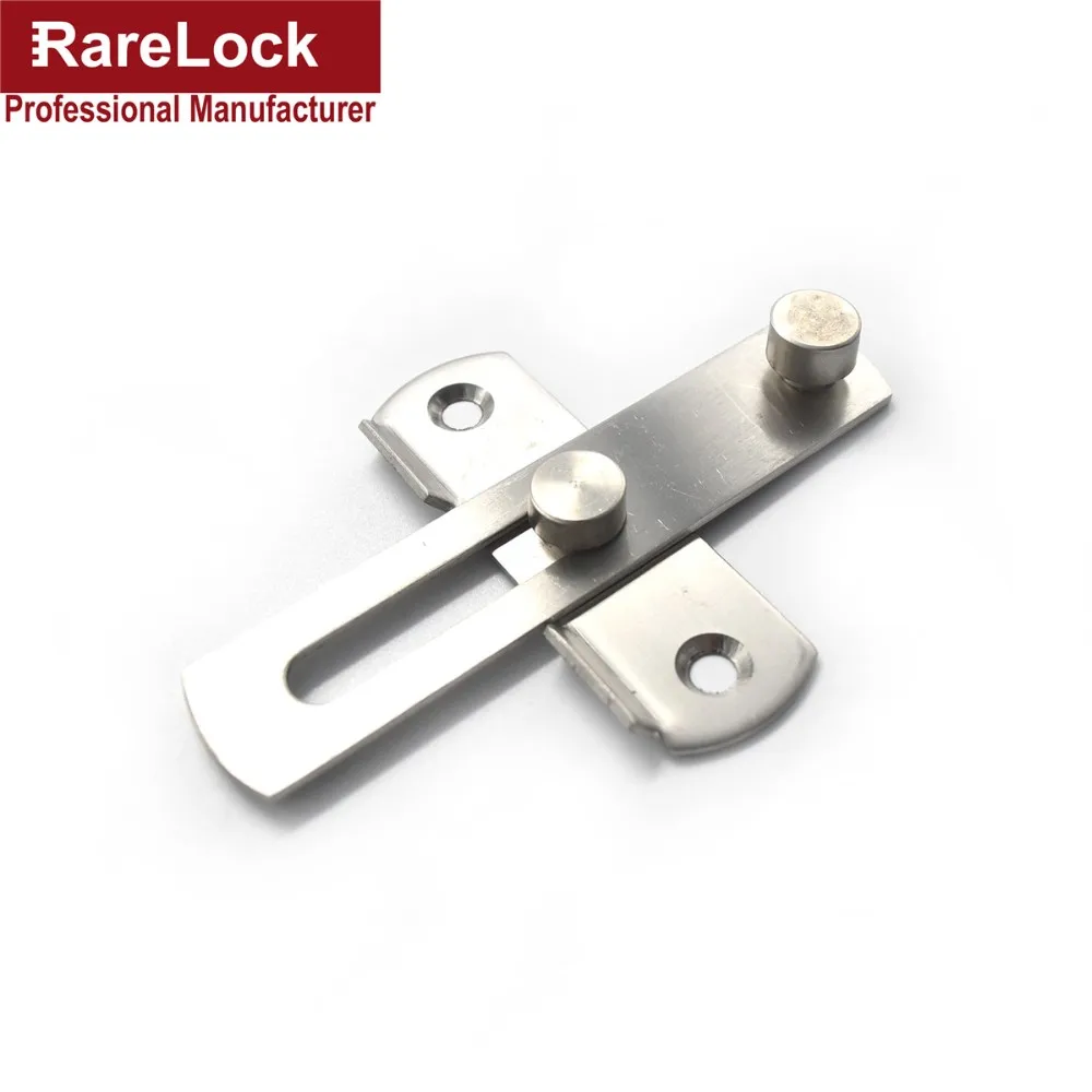 Rarelock MS93 защелка мертвые болты Засов Замок для раздвижной двери балкона окна шкафа женское платье примерочная ванная комната сарай f