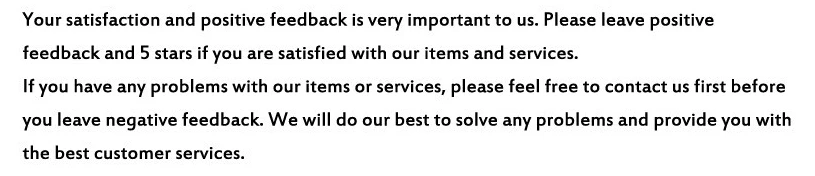 feedback