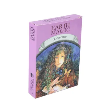 

New Magic Oracle Cards Earth Magic:read Fate Tarot Card Game For Personal Use Board Game A 48-card Deck