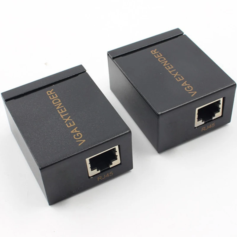 

VGA extender repeater by cat5e/6 up to 60M VGA UTP extender( receiver + transmitter)