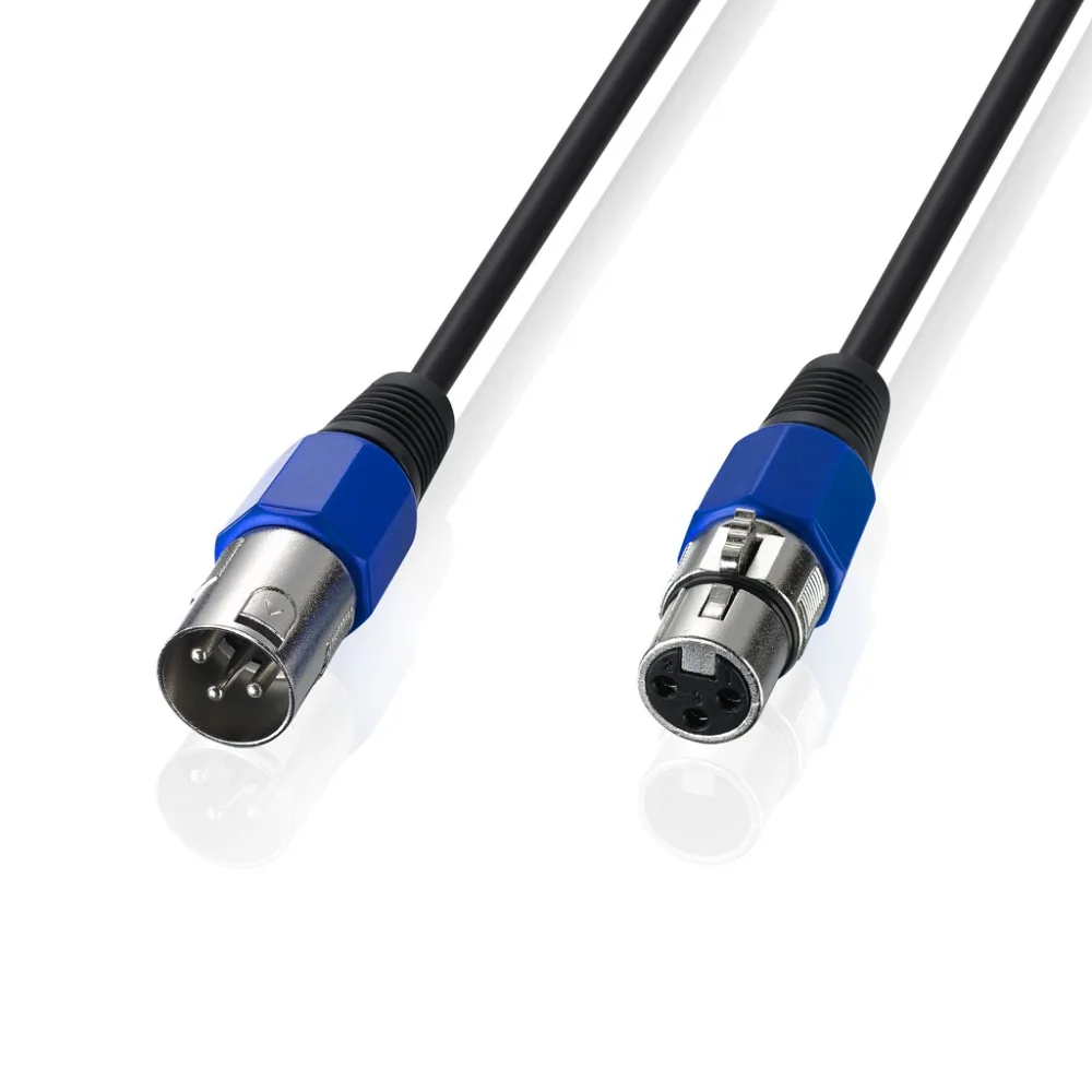 REXLIS XLR кабель мужчин и женщин M/F аудио для микрофонный микшер TPE Материал + OFC Медь| |