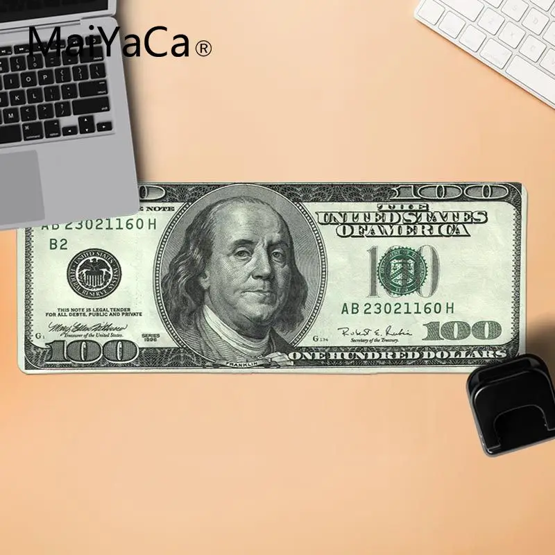 Коврик для мыши Maiyaca Cool New Dollar Money игровой коврик геймеров прочный резиновый