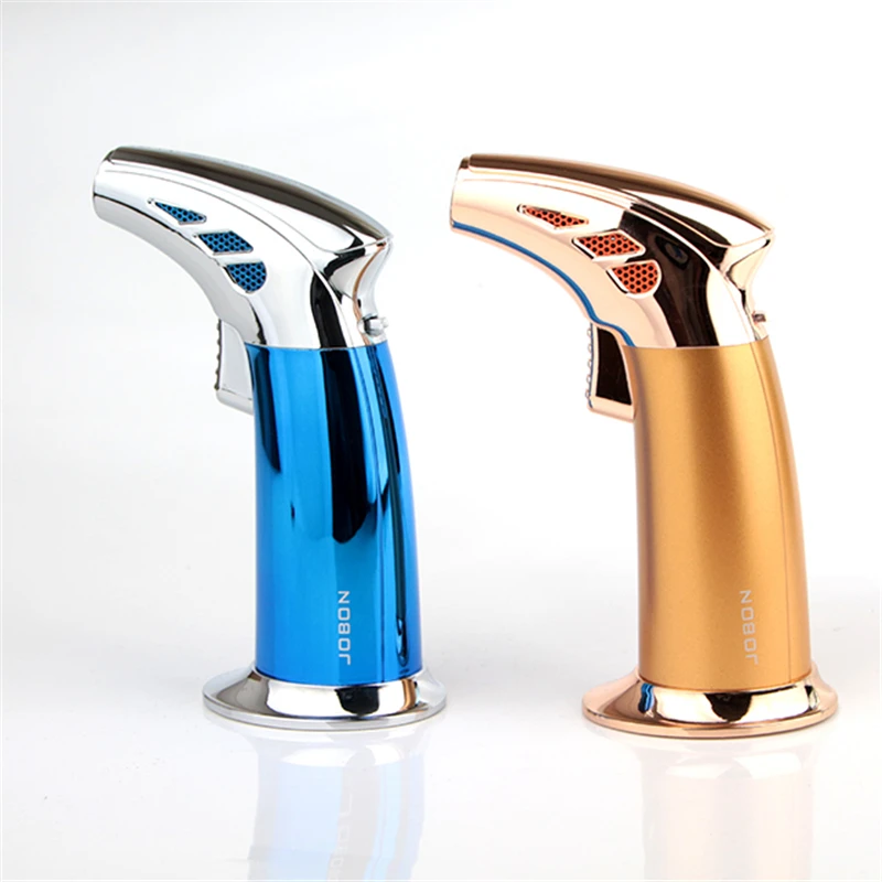 Free shipping Torch lighters Metal desk type streamline torch windpoor