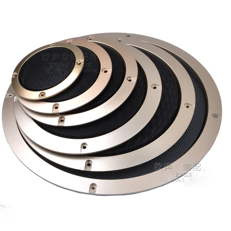

Speaker Mesh Cover Connector Speaker Protection Net Protective Cover Decorative Ring New 2 Inch / 3/4/5/6/8/10 Inch