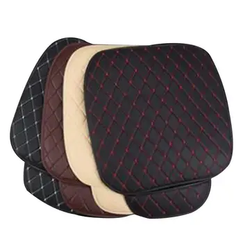 

Leather Car Seat Cover Front Rear Seat Cover Car Artificial Leather Seat Cushion Cubre Asientos Para Automovil Universales