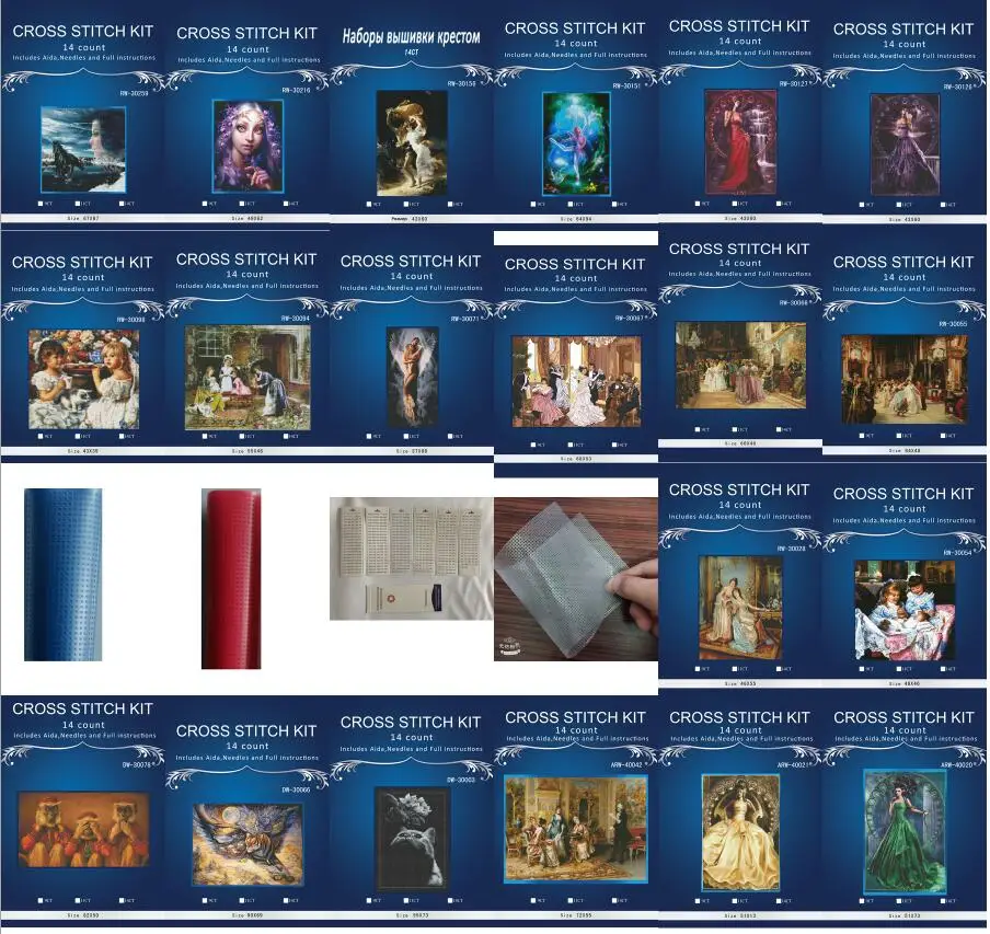 

oneroom Embroidery Counted Cross Stitch Kits Needlework - Crafts 14 ct DMC DIY Arts Handmade Decor - Girl style 5