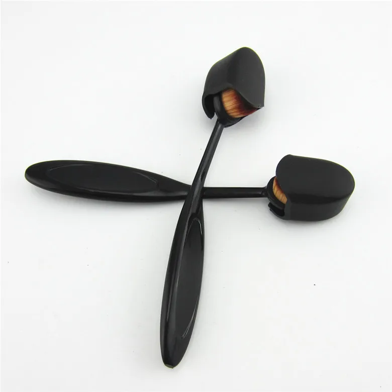 

1pcs makeup brushes Toothbrush with cap 15cm Soft Make up Brush Foundation Brushes Liquid Foundation Brush Make Up Tools