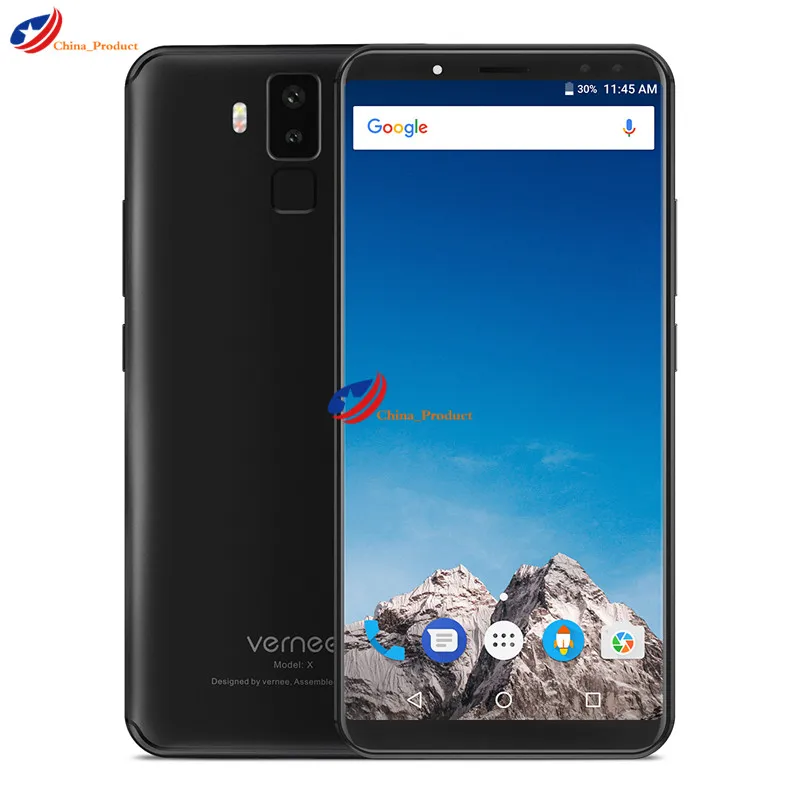 Смартфон VERNEE X1 6 ГБ+ 64 Гб ПЗУ Helio P23 MTK 2,0 ГГц Восьмиядерный 5,99 дюйма 2.5D Incell FHD+ полноэкранная четырехъярусная камера Android 6200 мАч - Цвет: Черный