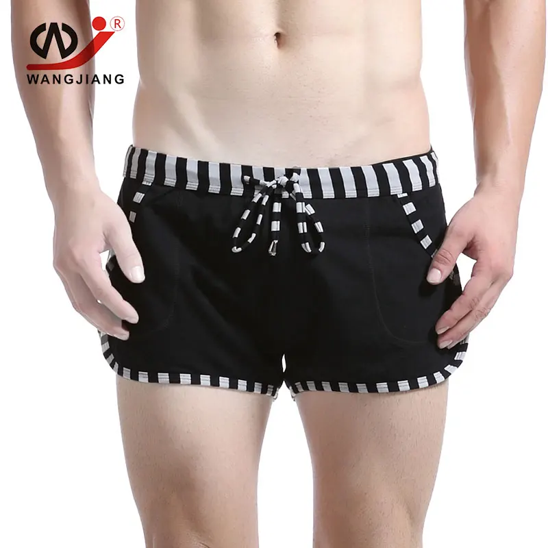 

WJ Man Home Shorts Men Bermuda Shorts Homme Clothing Cotton Mens Workout Shorts Pantaloncino Short