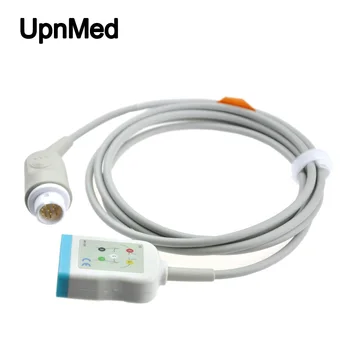 

Compatible ecg accessroies M1668A 5 lead ECG trunk cable,12pin,AHA/IEC