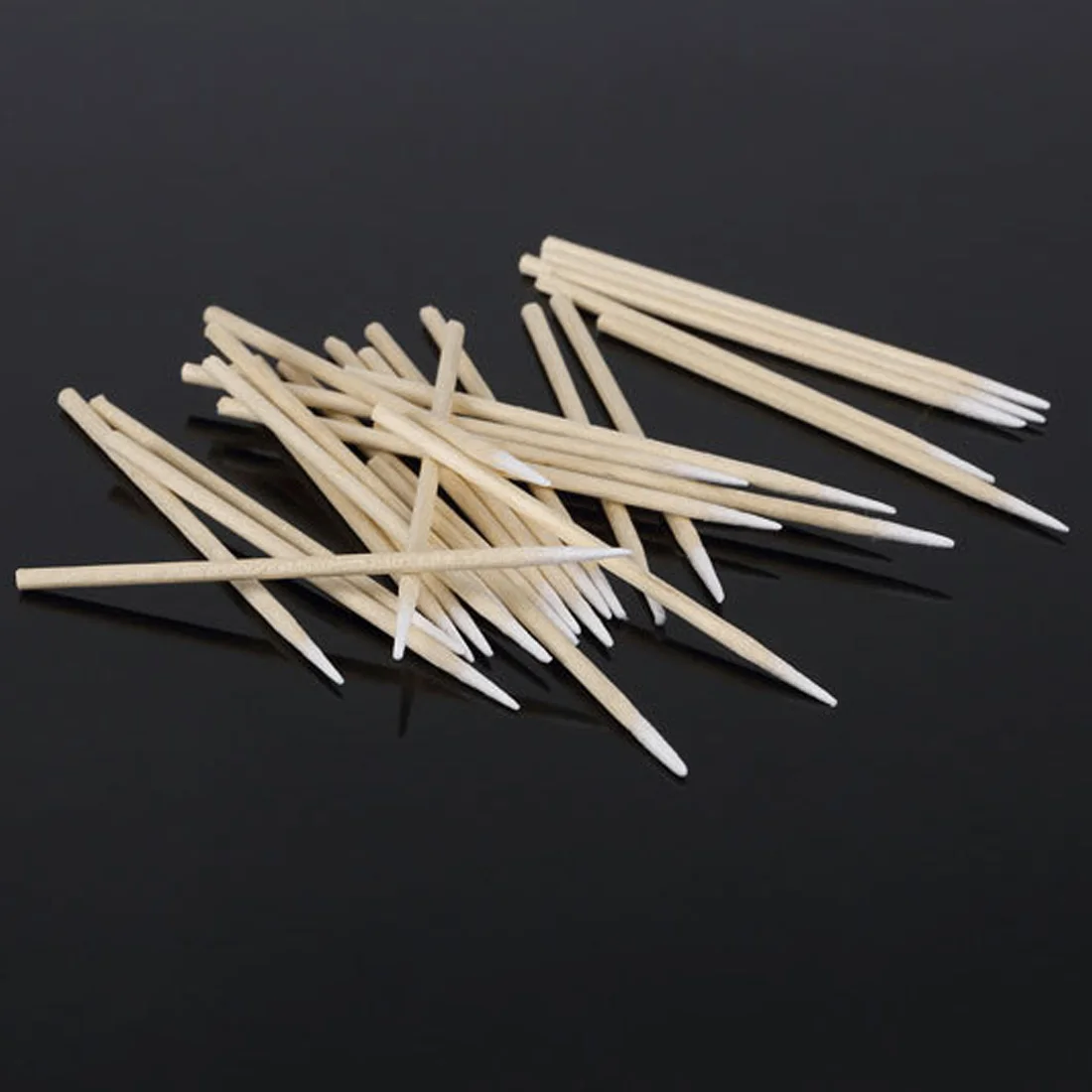 

High Quality Cotton Swab 100% Cotton Buds /Single color Wood Sticks/ Ears Cleaning/ Cosmetics Health Care swab 100PCS