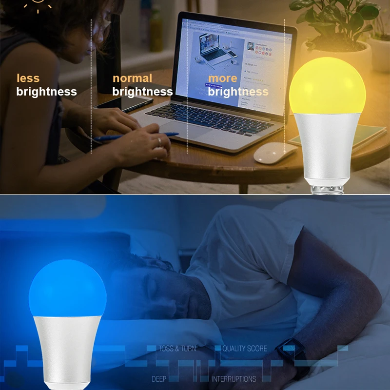 FUNRY WI FI лампа умный дом светодиодные лампы E27 5 W затемнения RGB Цвет изменение APP