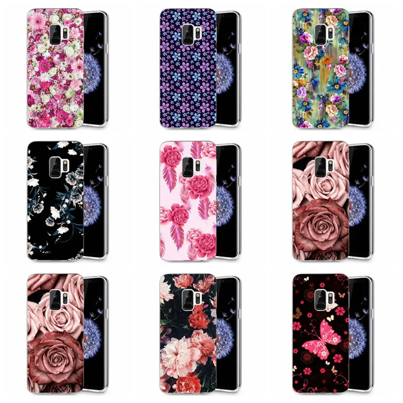 TPU чехол для Samsung Galaxy S7 edge S9 Plus A3 A5 2016 2017 prime J1 J2 J3 J5 J7 цветной мягкий задней панели