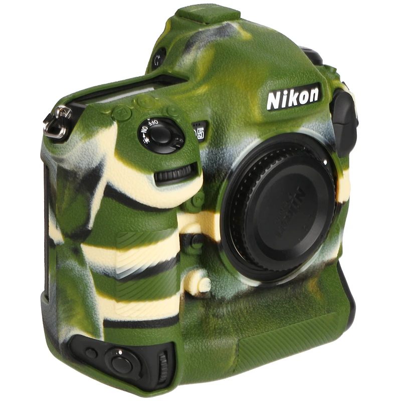 Per Nikon D5 Della Copertura Del Silicone Di Alta Qualità Litchi Texture Macchina Fotografica Di Protezione Del Corpo Di Caso Per Nikon D5 Macchina Fo