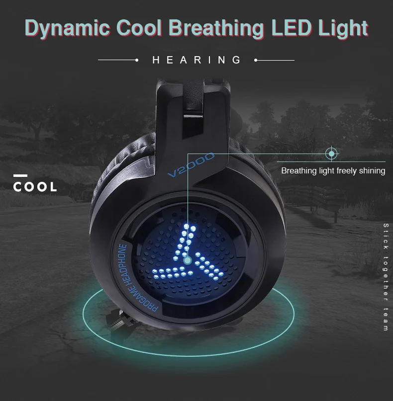 Earphone Gaming Headphones With Microphone Stereo Headset Gamer Headphone For Computer Earphones Big Gaming Headset (5)