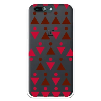 

Stand case costume drawing Triangulos Red WP005 for OnePlus 5