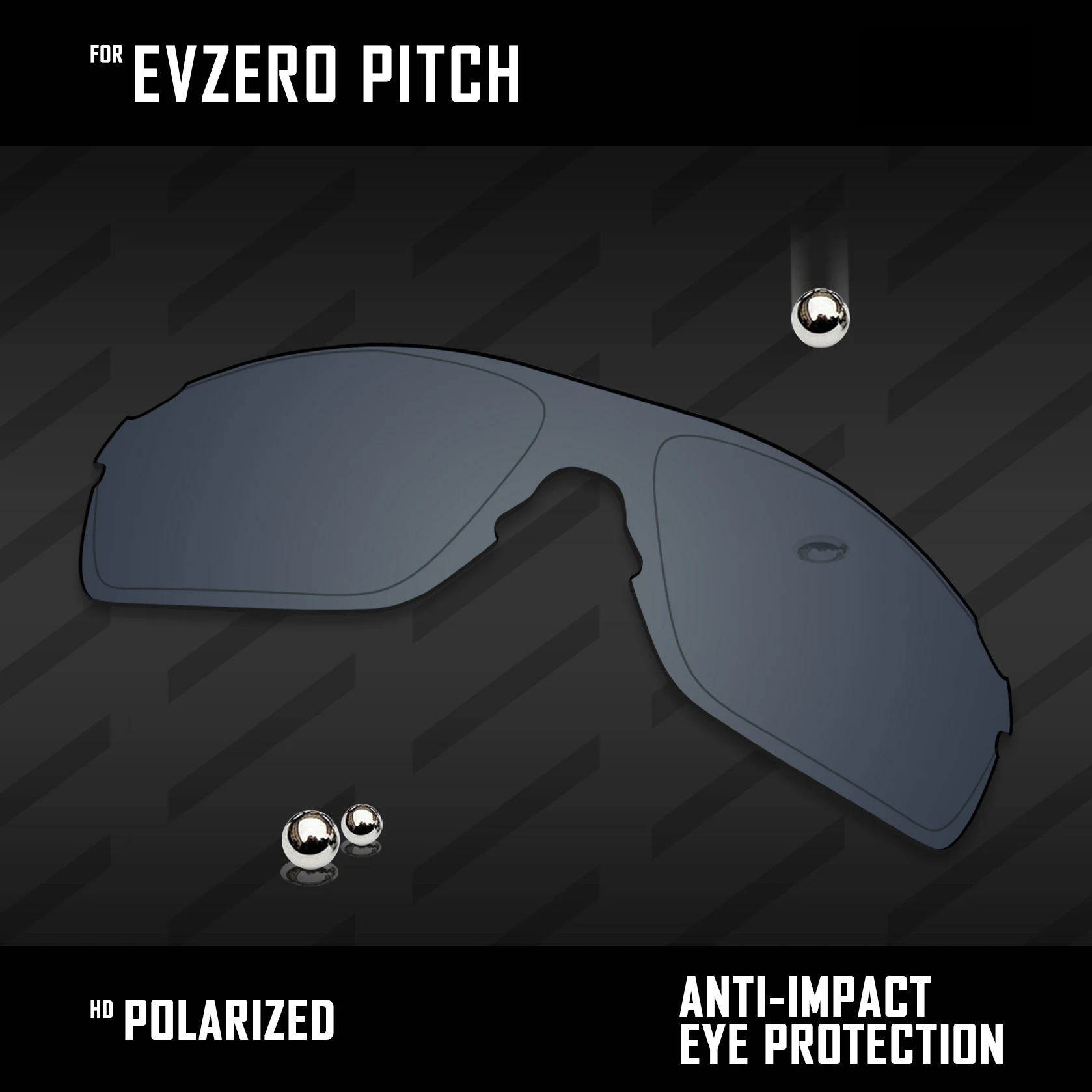 Замена линз OOWLIT для солнцезащитных очков Oakley EVZero шаг поляризованные разные