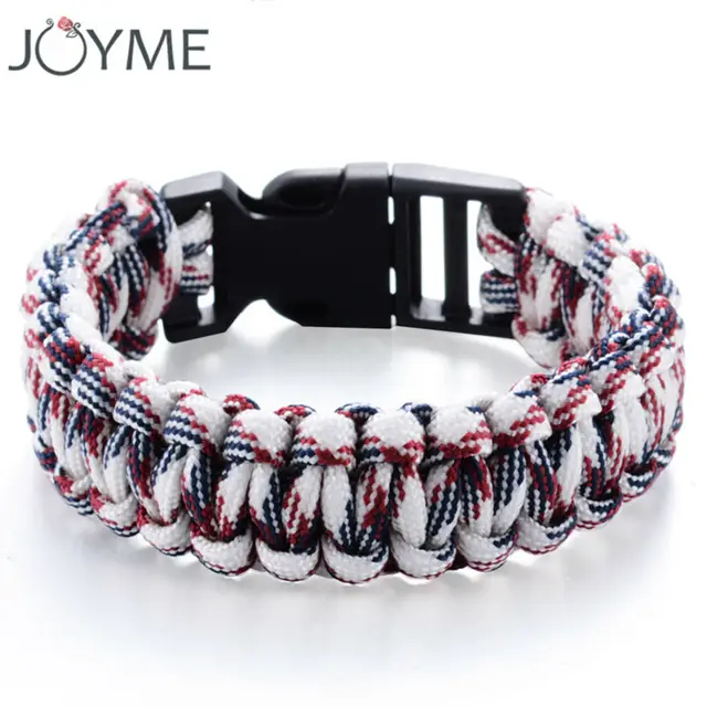 Paracord Bracelets Kit Military Emergency Survival Bracelet Men Paracord Bracelets Kit Military Emergency Survival Bracelet Men Women Uni Rope Charm