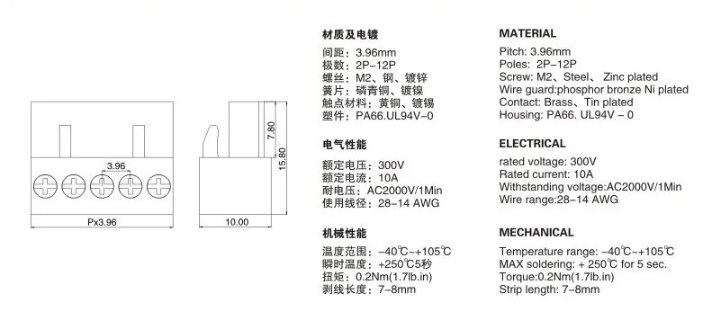 HT3.96MM  1