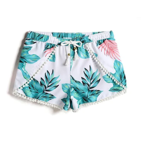 Marca de Água Esporte Shorts Sexy Mulheres Praia Surf Natação Correndo Curto Feminino Nadar Board Banho Verão Secagem Rápida