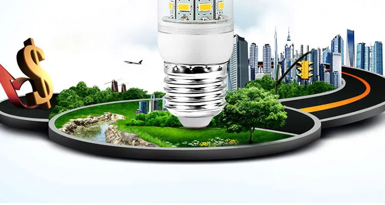 Светодиодные лампы лампада E27 E14 лампы кукурузы 24 36 48 56 69 72 96leds SMD 5730 220 В Lamparas светодиодные люстры свечи прожектор