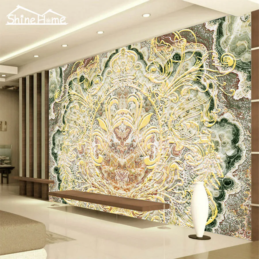 

Retro Pattern Abstract Photo 3d Room Photo Wallpaper Natural Landscape Wallpaper Murals for Wall 3 d Livingroom Non-woven Rolls