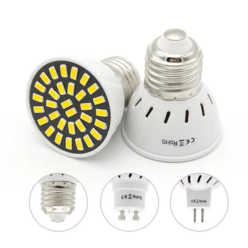 

1pcs E27 GU10 MR16 LED Spotlight 5733 SMD Corn Light Bulb 18LEDs 24LEDs 32LEDs AC 220V Energy Saving Chandelier Spotlight