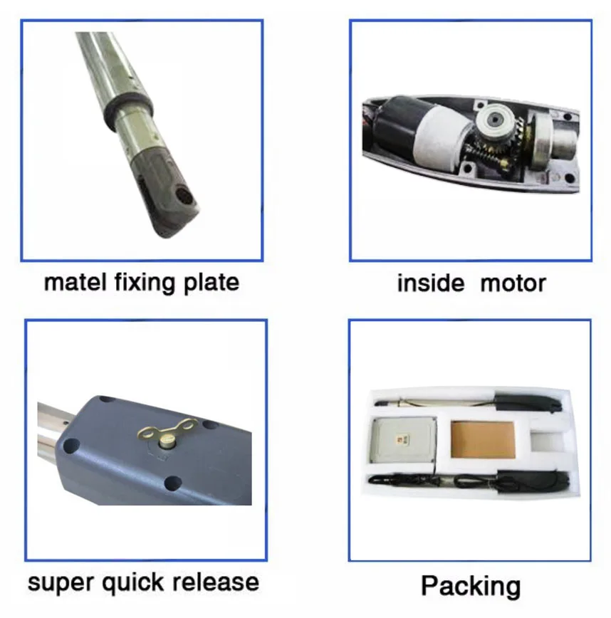GALO KPM-C02 сверхмощный двойной автоматический набор для открывания ворот для распашных ворот до 20 футов