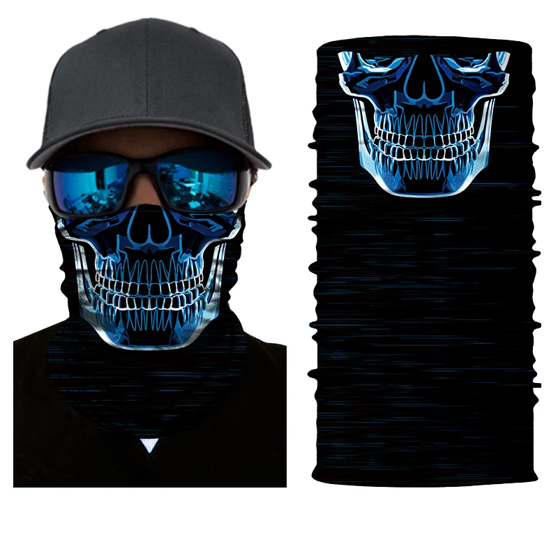 

3D Seamless Bandana Balaclava Face Mask Biker Headscarf Hunting Fishing Military Breathing Motorcycle Ski Cycling Protection
