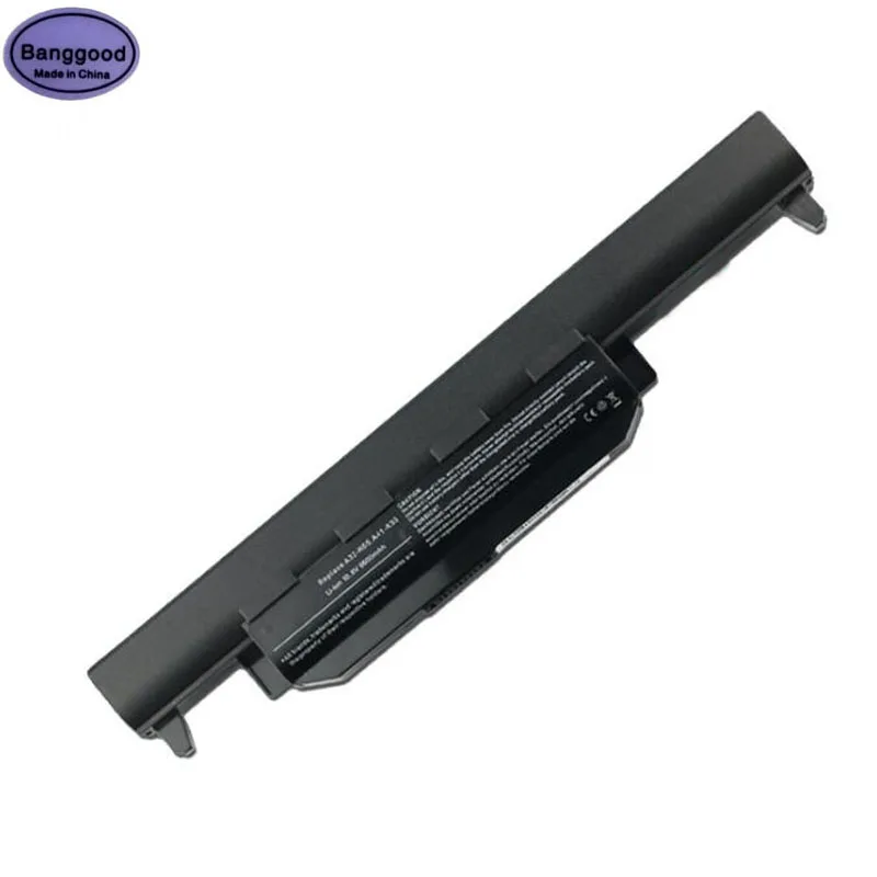 

High Capacity 10.8V 6600mAh 9 Cells Laptop Battery Pack for ASUS A32-K55 A41-K55 A45 A55 A75 K45 K55 K75 R400 R500 R700 U57 X45